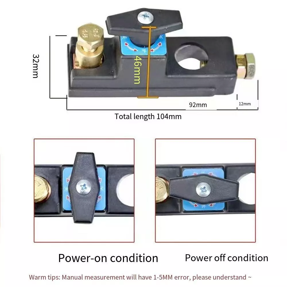 Interrupteur de Déconnexion Batterie 12V/24V – Image 2
